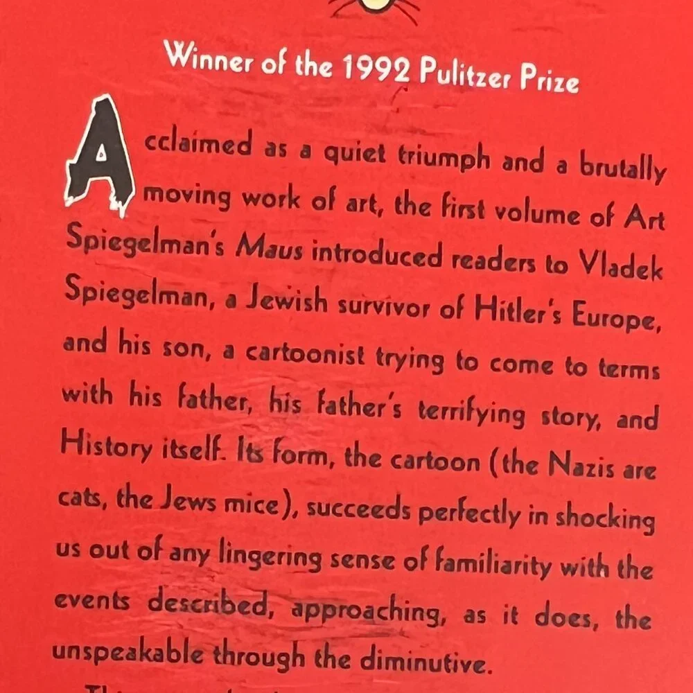 Maus II: A Survivor’s Tale by Art Spiegelman Graphic Novel Holocaust YA Book